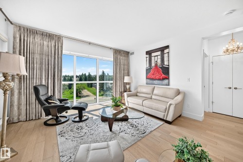 #507 200 Bellerose Dr, St. Albert, AB - Indoor Photo Showing Living Room