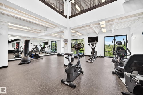 #507 200 Bellerose Dr, St. Albert, AB - Indoor Photo Showing Gym Room