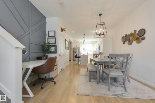 19281 22A Avenue Nw, Edmonton, AB - Indoor Photo Showing Dining Room