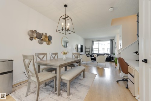 19281 22A Avenue Nw, Edmonton, AB - Indoor Photo Showing Dining Room