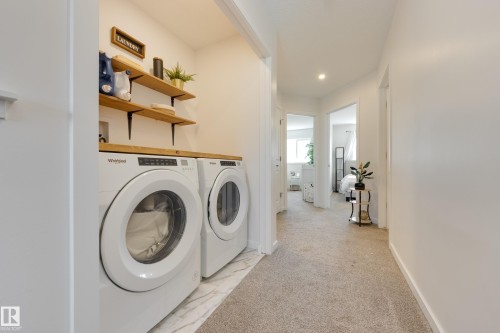 19281 22A Avenue Nw, Edmonton, AB - Indoor Photo Showing Laundry Room