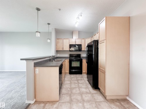 #337 7825 71 St Nw, Edmonton, AB - Indoor Photo Showing Kitchen With Double Sink