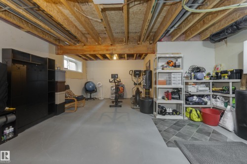 5881 168A Avenue Nw, Edmonton, AB - Indoor Photo Showing Basement