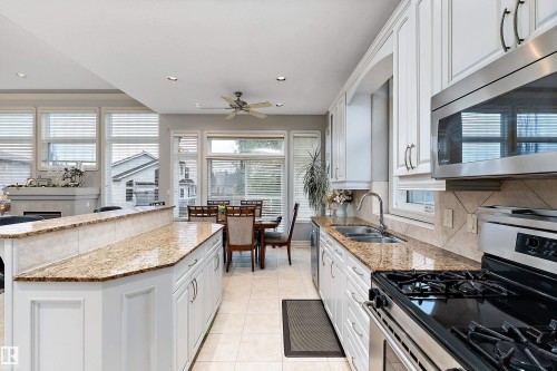 15816 64 Street Nw, Edmonton, AB - Indoor Photo Showing Kitchen With Double Sink