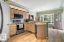 #27 170 Kingswood Bv, St. Albert, AB  - Indoor Photo Showing Kitchen With Double Sink 