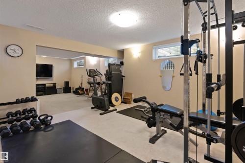 26 Eastbourne Close, St. Albert, AB - Indoor Photo Showing Gym Room