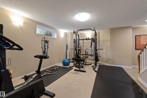 26 Eastbourne Close, St. Albert, AB - Indoor Photo Showing Gym Room