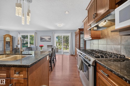90 Rue Montalet, Beaumont, AB - Indoor Photo Showing Kitchen With Double Sink