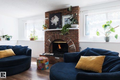 2012 Garland Crest, Sherwood Park, AB - Indoor Photo Showing Living Room With Fireplace