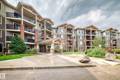 #411 3715 Whitelaw Ln Nw, Edmonton, AB - Outdoor With Balcony With Facade