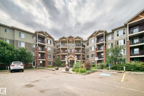 #411 3715 Whitelaw Ln Nw, Edmonton, AB - Outdoor With Balcony With Facade