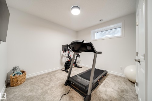 3632 Keswick Boulevard Sw, Edmonton, AB - Indoor Photo Showing Gym Room