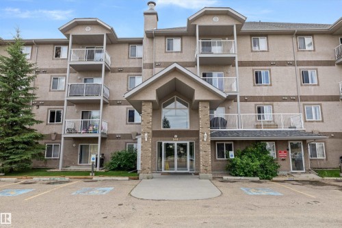 #221 240 Spruce Ridge Rd, Spruce Grove, AB - Outdoor With Balcony With Facade