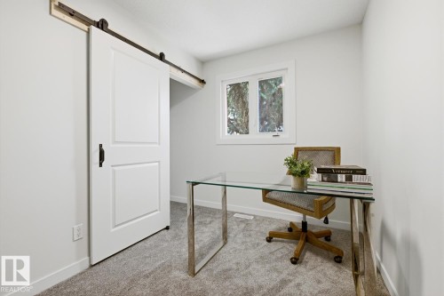 7D Callingwood Court Nw, Edmonton, AB - Indoor Photo Showing Office