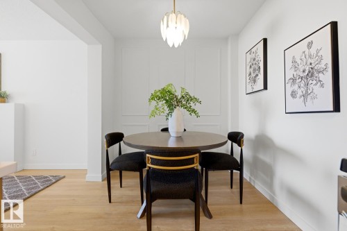 7D Callingwood Court Nw, Edmonton, AB - Indoor Photo Showing Dining Room