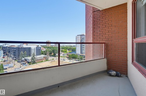 #1003 12319 Jasper Av Nw, Edmonton, AB - Outdoor With Balcony With Exterior