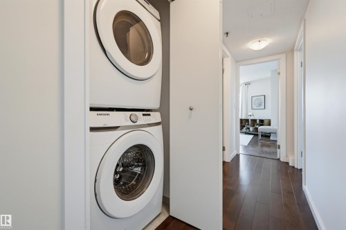 #1003 12319 Jasper Av Nw, Edmonton, AB - Indoor Photo Showing Laundry Room