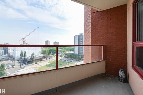 #1003 12319 Jasper Av Nw, Edmonton, AB - Outdoor With Balcony With Exterior