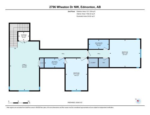 View of home floor plan - 2796 Wheaton Drive Nw, Edmonton, AB - Other