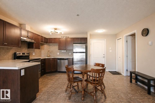 #7206 7327 South Terwillegar Dr Nw, Edmonton, AB - Indoor Photo Showing Kitchen With Stainless Steel Kitchen