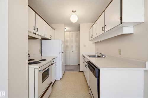 #701 12141 Jasper Av Nw, Edmonton, AB - Indoor Photo Showing Kitchen