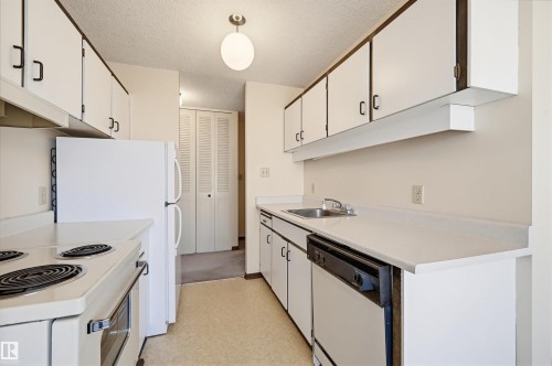 #701 12141 Jasper Av Nw, Edmonton, AB - Indoor Photo Showing Kitchen