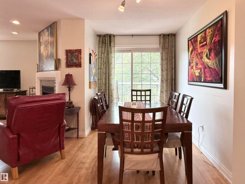 #403 3 Perron St, St. Albert, AB - Indoor Photo Showing Dining Room
