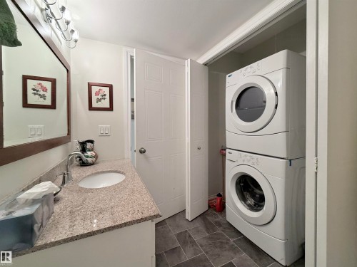 #403 3 Perron St, St. Albert, AB - Indoor Photo Showing Laundry Room