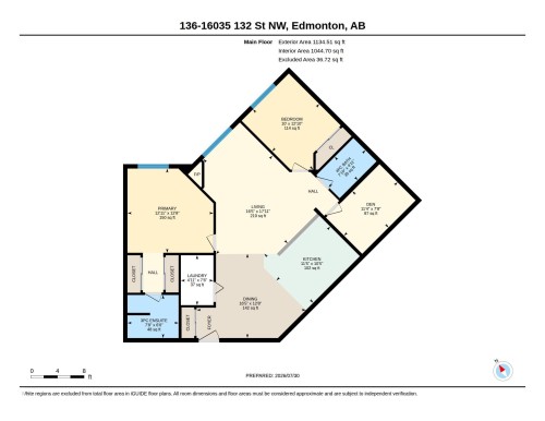 Floor plan - #136 16035 132 St Nw, Edmonton, AB - Other