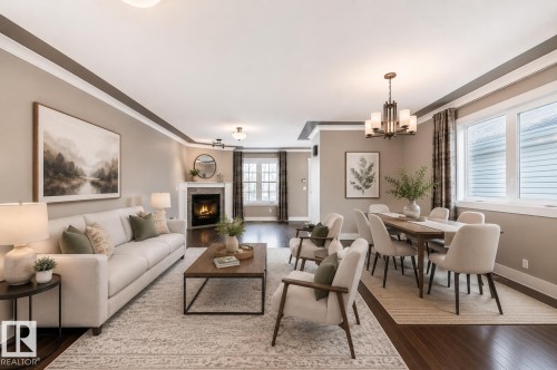 10711 70 Avenue Nw, Edmonton, AB - Indoor With Fireplace