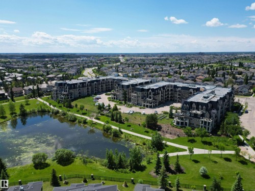 #110 6083 Maynard Wy Nw, Edmonton, AB - Outdoor With Body Of Water With View