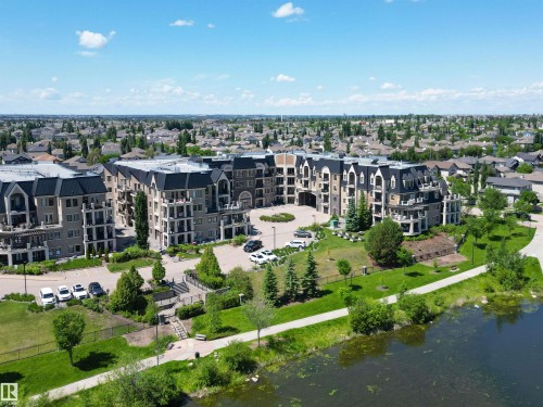 #110 6083 Maynard Wy Nw, Edmonton, AB - Outdoor With Body Of Water With View