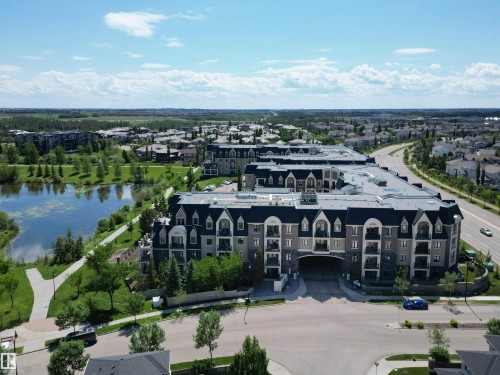 #110 6083 Maynard Wy Nw, Edmonton, AB - Outdoor With View