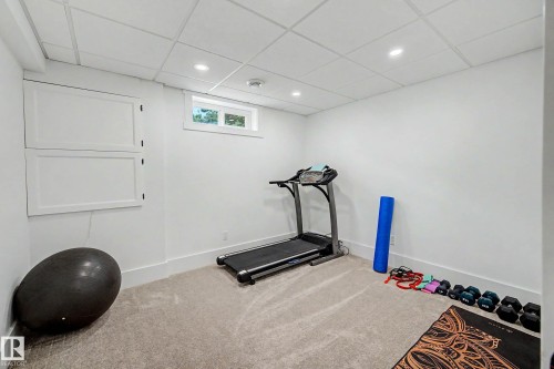 4305 43A Avenue, Leduc, AB - Indoor Photo Showing Gym Room