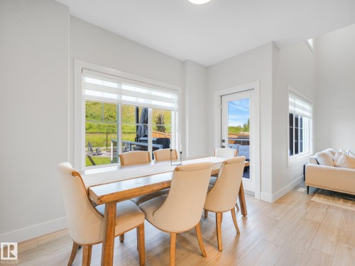 1214 Eaton Lane Nw, Edmonton, AB - Indoor Photo Showing Dining Room