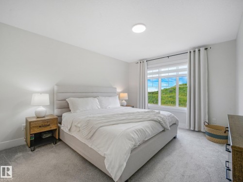 1214 Eaton Lane Nw, Edmonton, AB - Indoor Photo Showing Bedroom