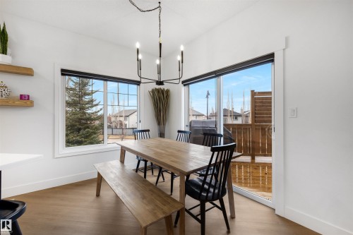 1322 Malone Place Nw, Edmonton, AB - Indoor Photo Showing Dining Room
