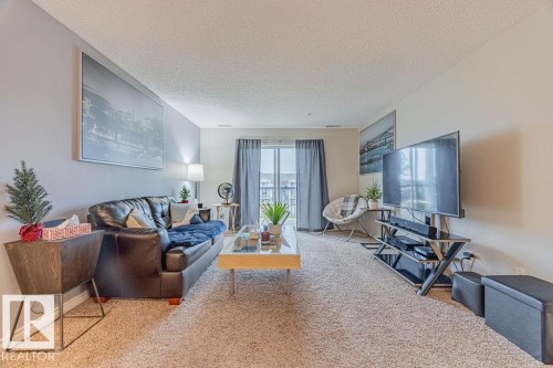 #314 16303 95 St Nw, Edmonton, AB - Indoor Photo Showing Living Room