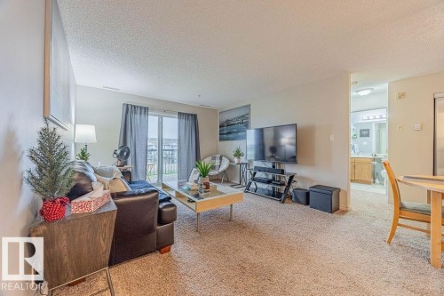 #314 16303 95 St Nw, Edmonton, AB - Indoor Photo Showing Living Room