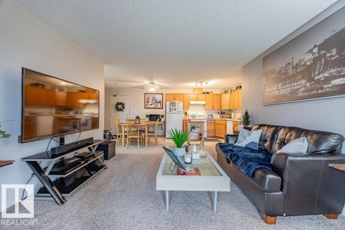 #314 16303 95 St Nw, Edmonton, AB - Indoor Photo Showing Living Room