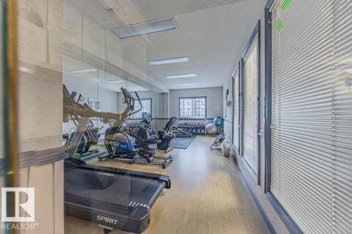 #314 16303 95 St Nw, Edmonton, AB - Indoor Photo Showing Gym Room