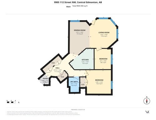 #206, 9905 112 St Nw, Edmonton, AB - Outdoor With View