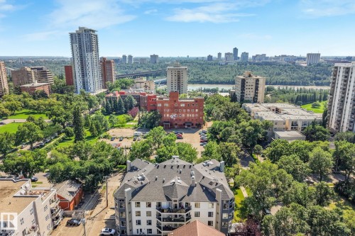 Aerial view - #206, 9905 112 St Nw, Edmonton, AB - Outdoor With View