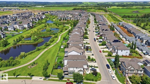 Residential community featuring individual homes and townhomes - 3 Garneau Gate, Spruce Grove, AB - Outdoor With View