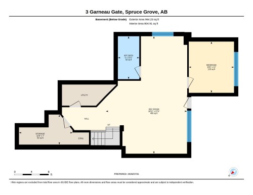 Floor plan - 3 Garneau Gate, Spruce Grove, AB - Other