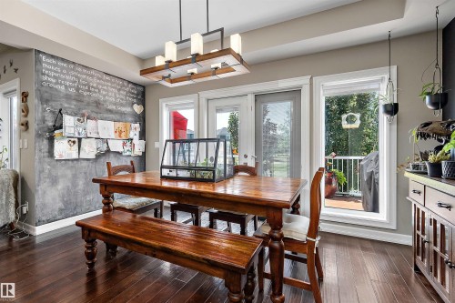 180 Sheppard Circle, Leduc, AB - Indoor Photo Showing Dining Room