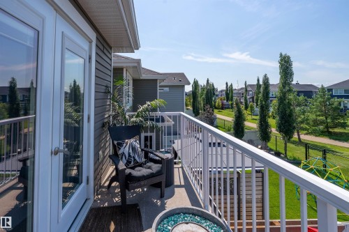 180 Sheppard Circle, Leduc, AB - Outdoor With Balcony With Exterior
