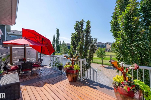 180 Sheppard Circle, Leduc, AB - Outdoor With Deck Patio Veranda With Exterior