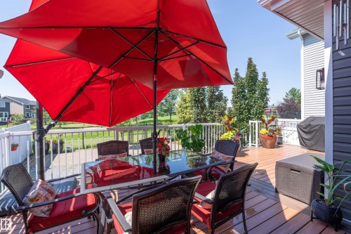 180 Sheppard Circle, Leduc, AB - Outdoor With Deck Patio Veranda With Exterior