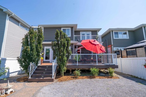 180 Sheppard Circle, Leduc, AB - Outdoor With Deck Patio Veranda